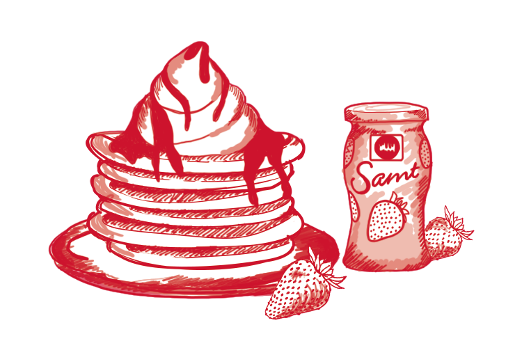 schwartau samt pancake scribble