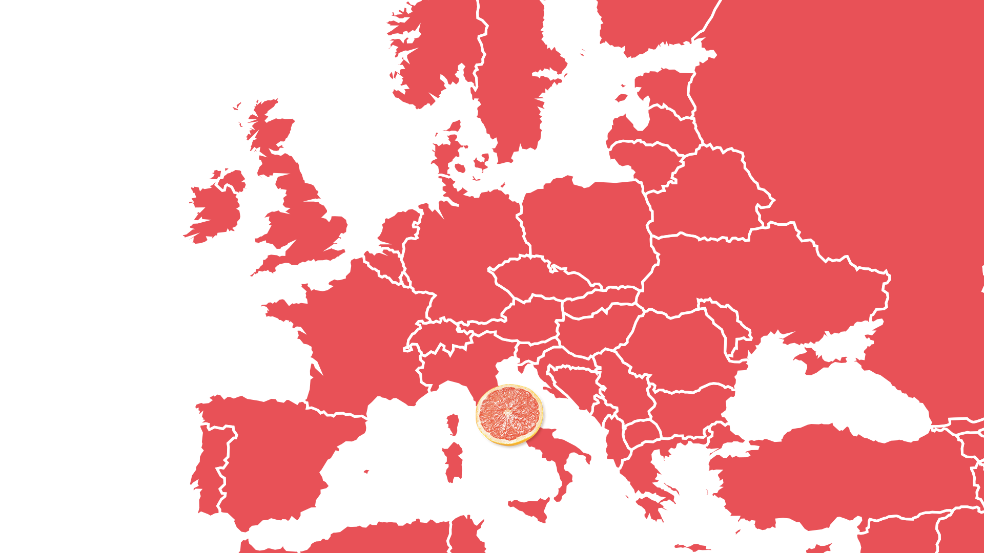 Schwartau Fruchtlandkarte Blutorange