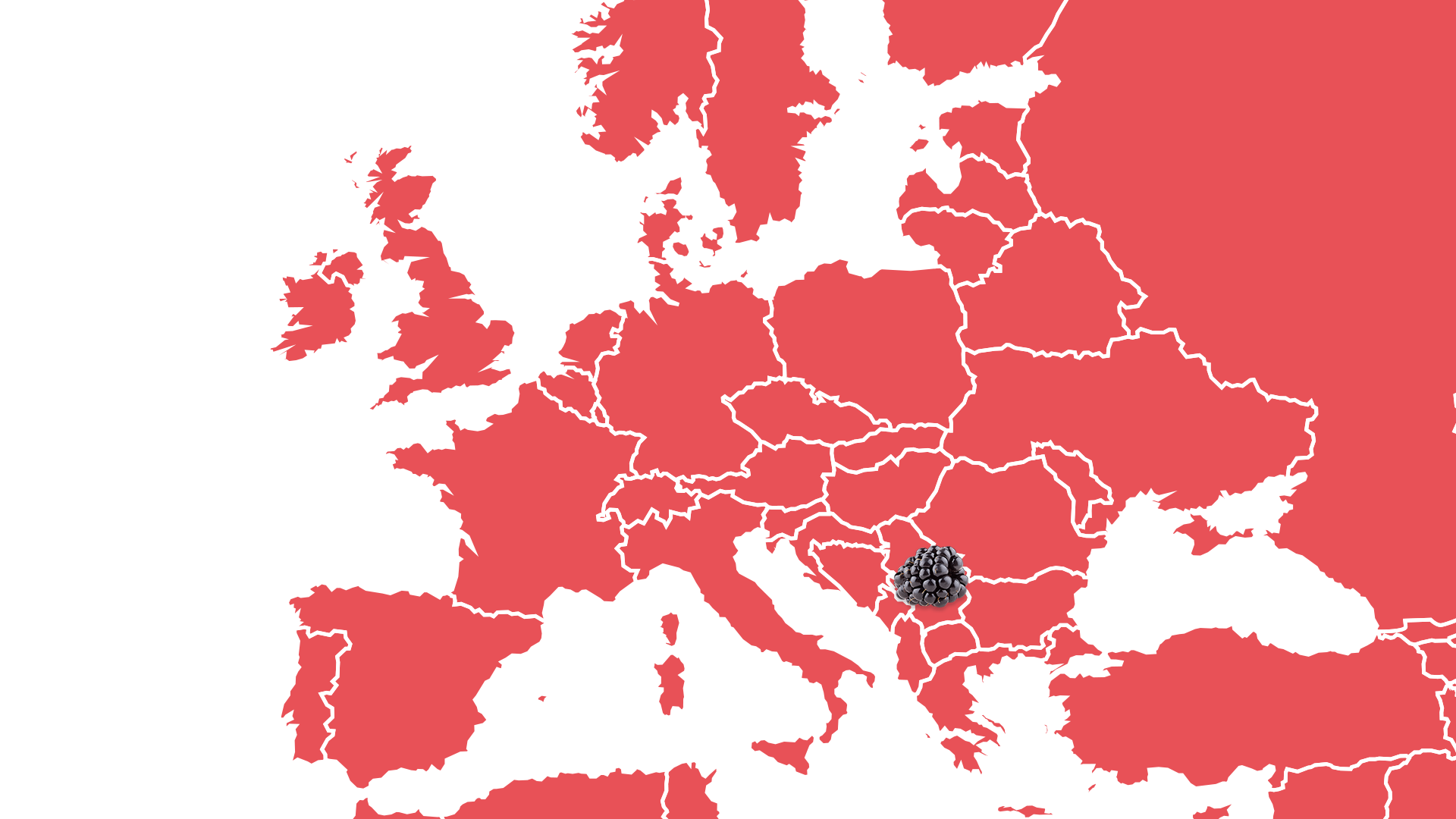 Schwartau Fruchtlandkarte Brombeere
