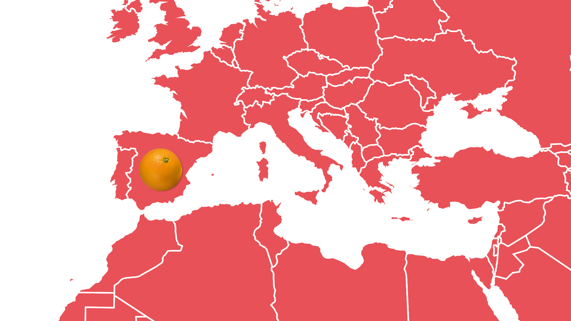 Schwartau Fruchtlandkarte Orange