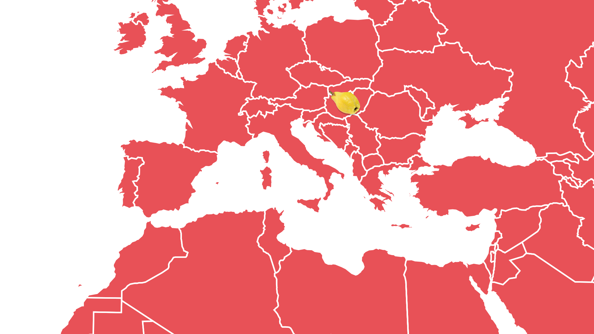 Schwartau Fruchtlandkarte Quitte