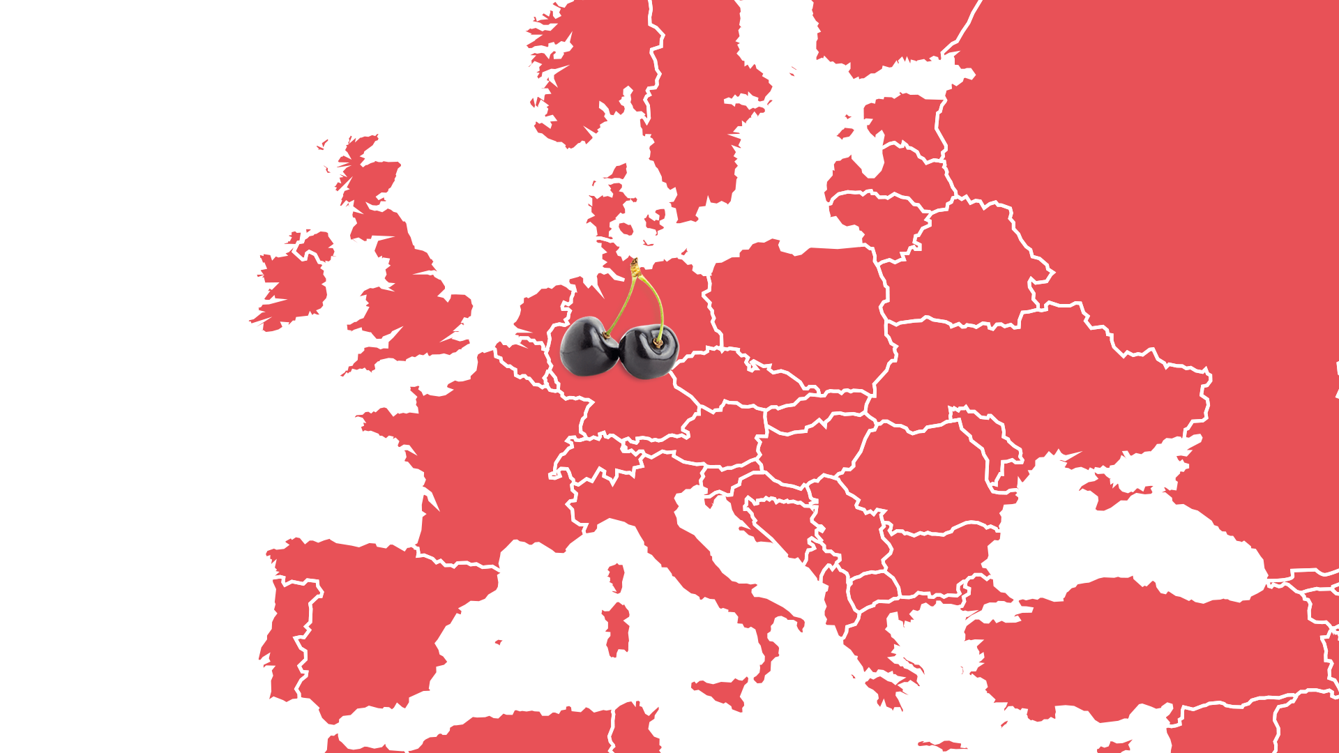 Schwartau Fruchtlandkarte Schwarzkirsche
