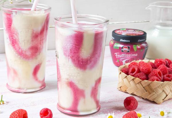 Hiba-Shake: Himbeer-Bananen Smoothie
