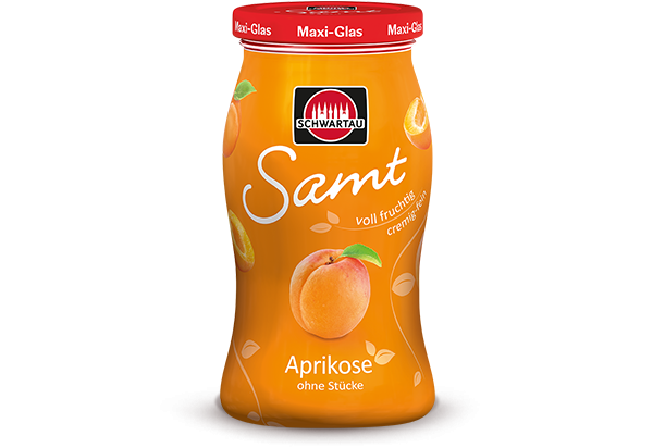 Aprikose Maxi-Glas