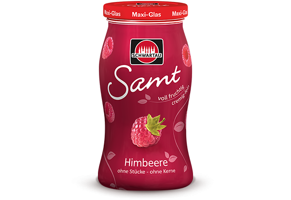 Himbeere Maxi-Glas