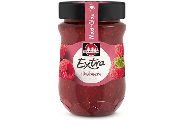 Himbeere Maxi-Glas