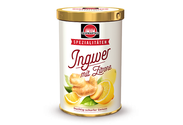 Ingwer mit Zitrone