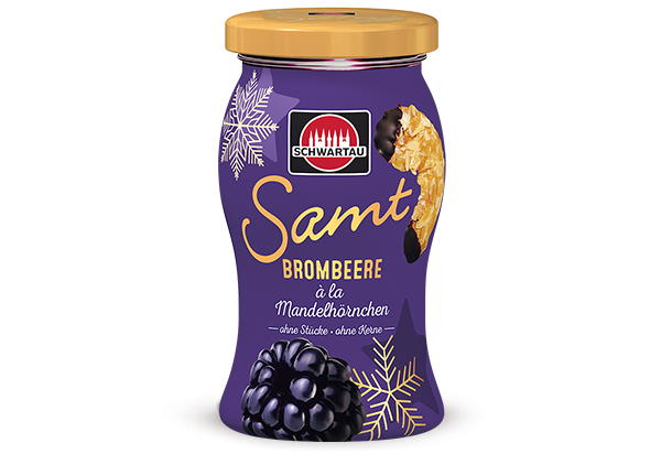 Brombeere à la Mandelhörnchen