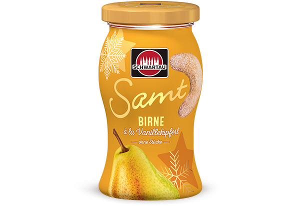 Birne à la Vanillekipferl