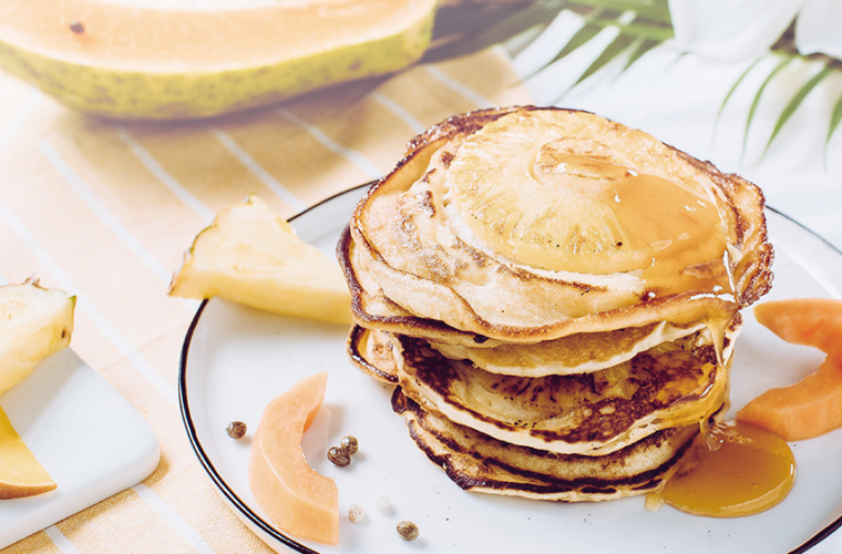 Paradiesische Pancakes