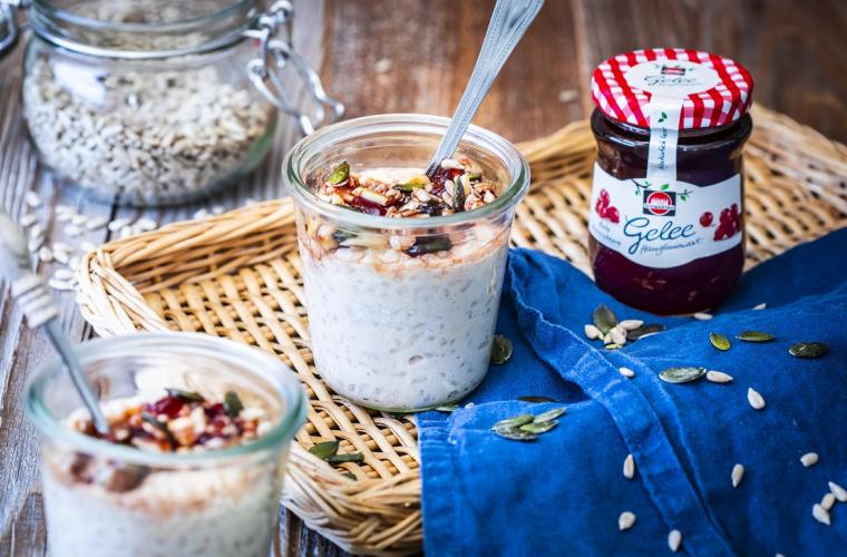 Gebackener Milchreisauflauf
