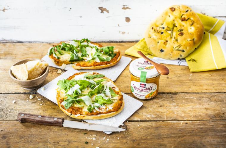 Gegrilltes Oliven-Focaccia 
