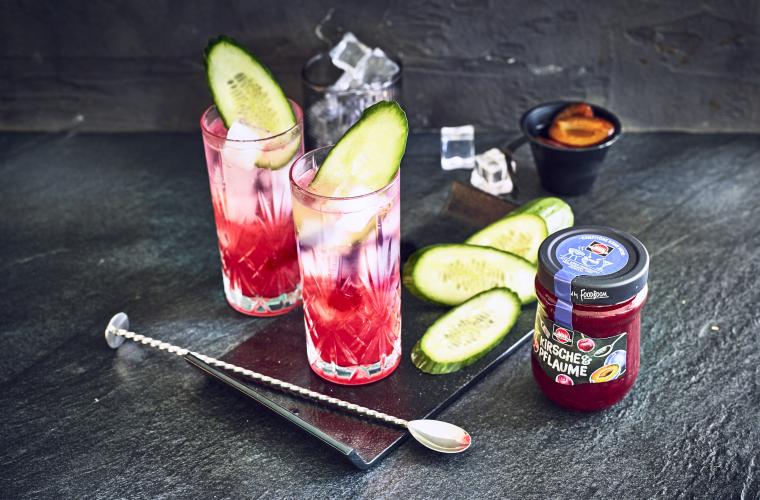 Pink Tonic Mocktail