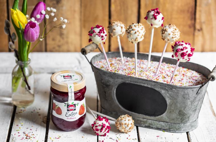 Cake Pops im Schokoladenmantel