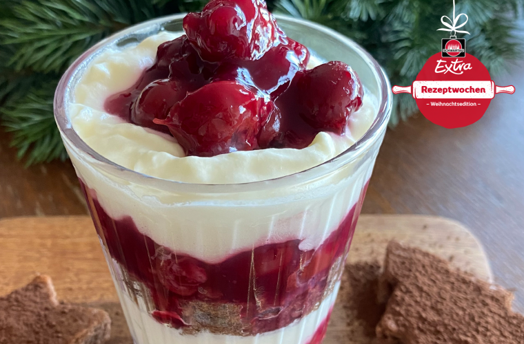 Weihnachtliches Schichtdessert