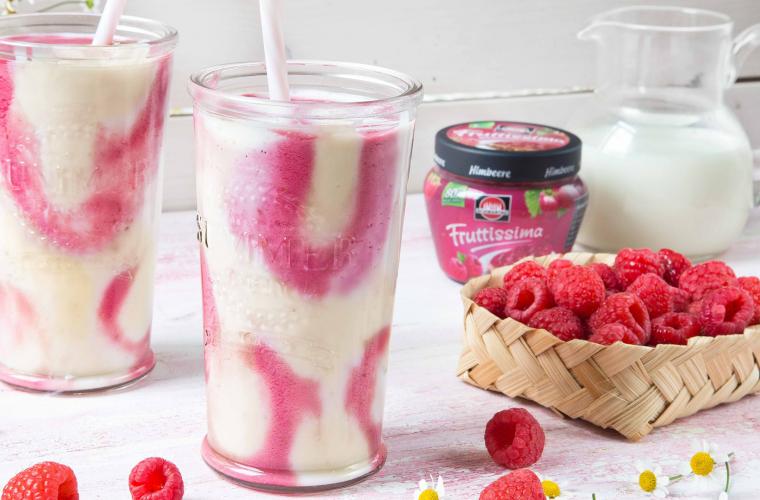 Hiba-Shake: Himbeer-Bananen Smoothie