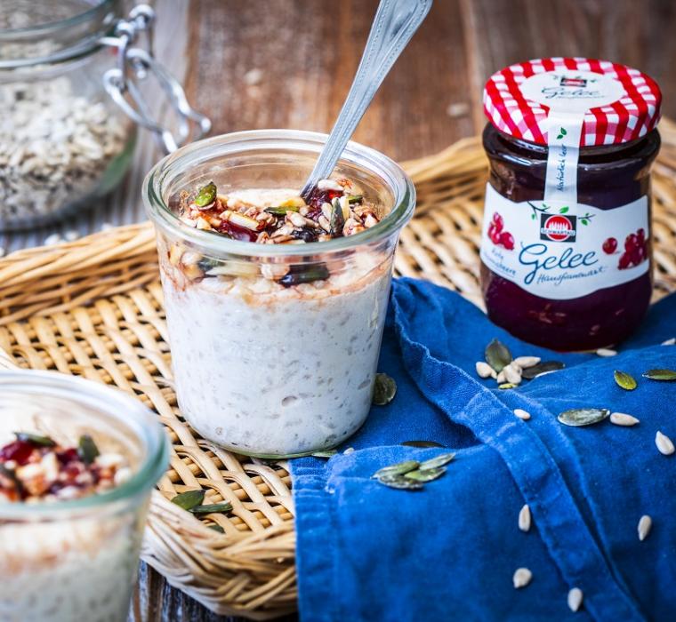 Gebackener Milchreisauflauf