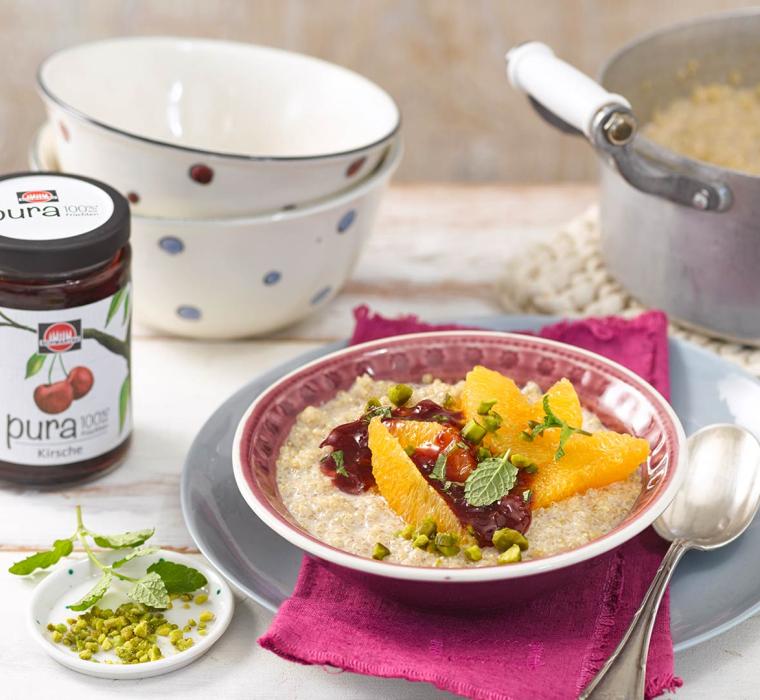 Fruchtige Kirsch-Quinoa